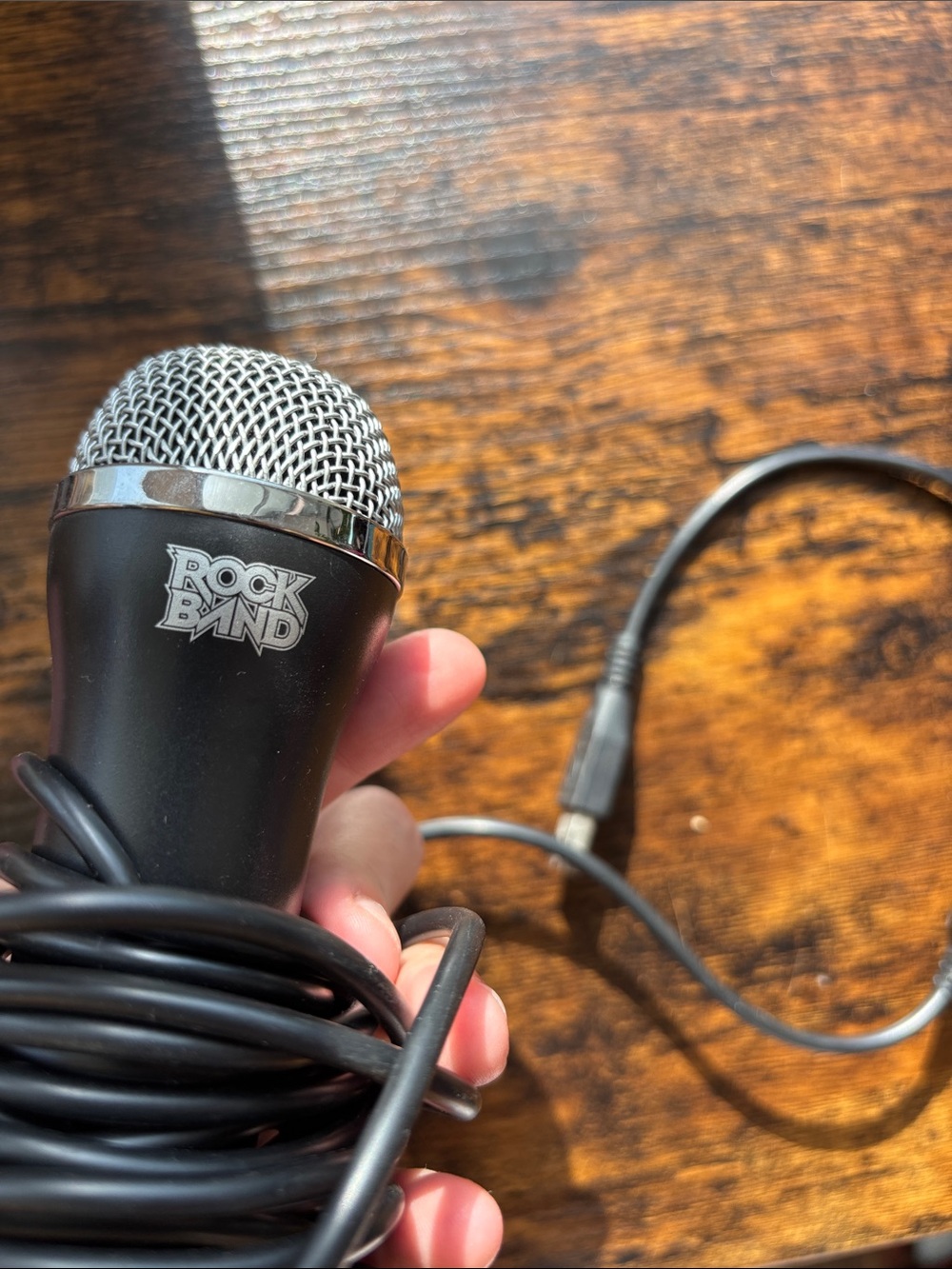 Rock Band USB Vocal Microphone - Black - Picture 3 of 4